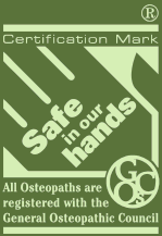 General Osteopathic Council Certification Mark